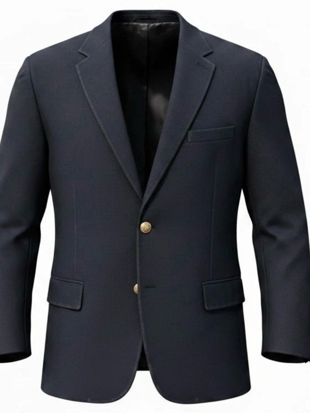 Haggar Black Label Blazer Mens Sportcoat Jacket - Navy Blue - 48R